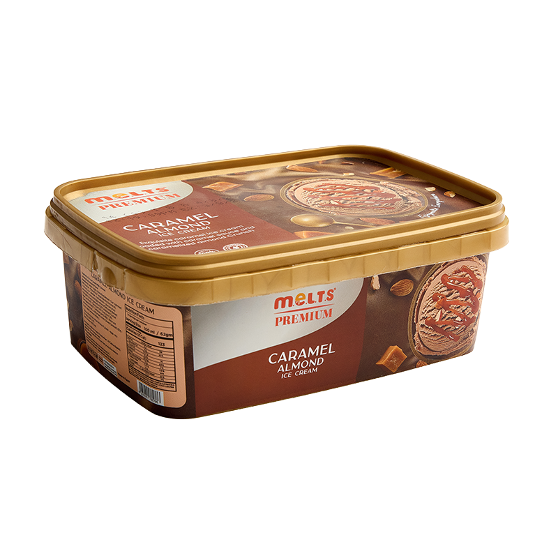M.e.l.t.s Caramel Almond  Ice Cream 1 L